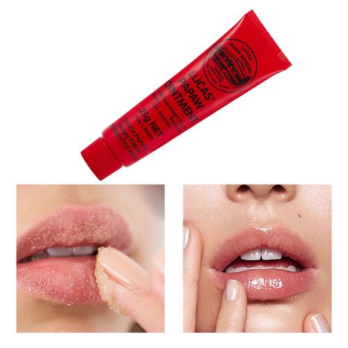 Baume A Levres Unisexe A La Papaye, 25 G, Hydratant, Eclaircissant Et Anti-Rides 