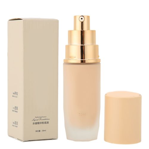 Fond De Teint Liquide Waterproof, Anti-Transpiration, Longue Tenue, Couvre Les Imperfections, 30 Ml (Blanc Ivoire) 