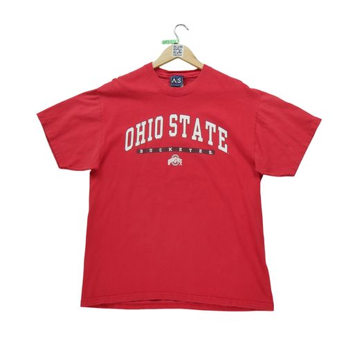 Reconditionné - T-Shirt Manches Courtes Homme Ncaa - Taille L - Homme - Rouge