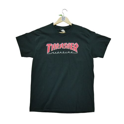 Reconditionné - T-Shirt Manches Courtes Homme - Taille L - Homme - Noir
