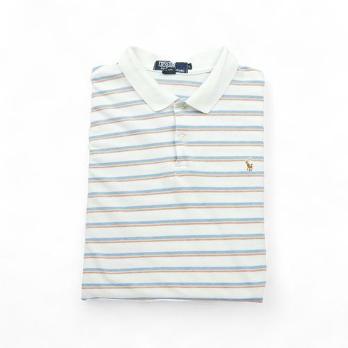 Reconditionné - Polo Manches Courtes Homme - Taille L - Homme - Blanc