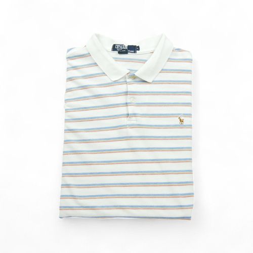 Reconditionné - Polo Manches Courtes Homme - Taille L - Homme - Blanc