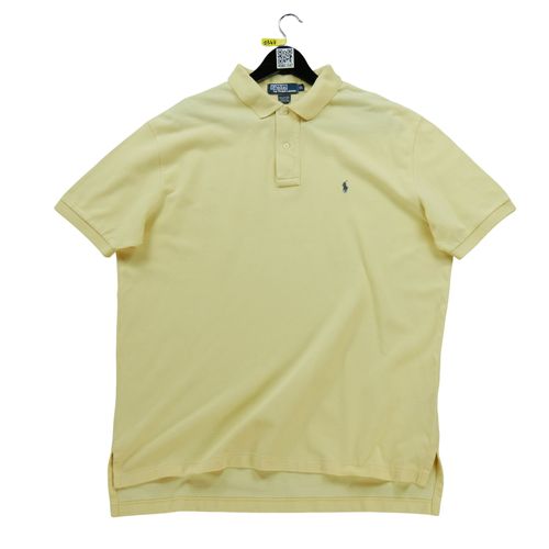 Reconditionné - Polo Manches Courtes Homme Jaune - Taille Xl - Homme - Jaune