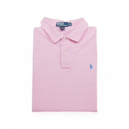 Reconditionné - Polo Manches Courtes Homme Rose - Taille 2xl - Homme - Rose