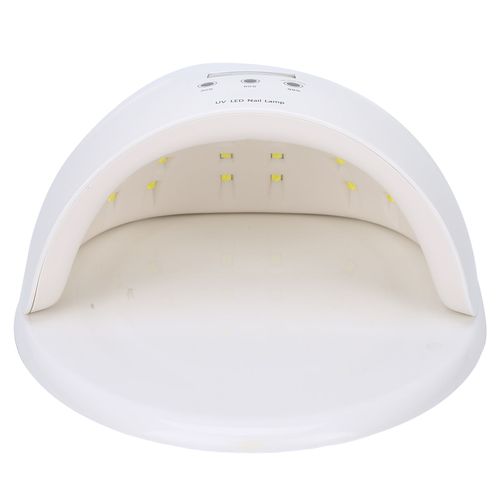Lampe Uv Led Professionnelle 50 W, Double Source Lumineuse, Seche-Ongles, Prise Ue 100-240 V 