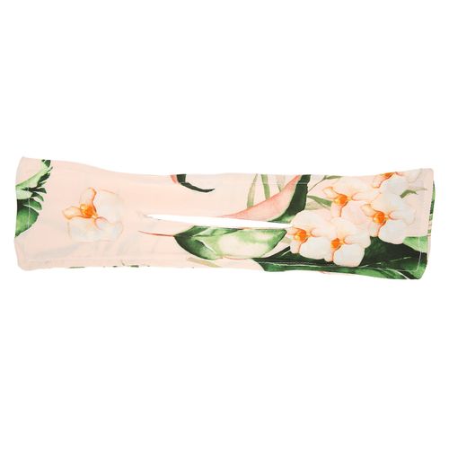 Bandeau A Cheveux En Tissu Avec Noud, Accessoire De Coiffure Tendance Pour Femmes, Beige