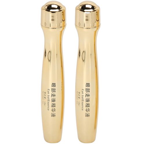 Lot De 2 Cremes Hydratantes Pour Les Yeux A Bille, Anti-Rides Et Anti-Cernes 