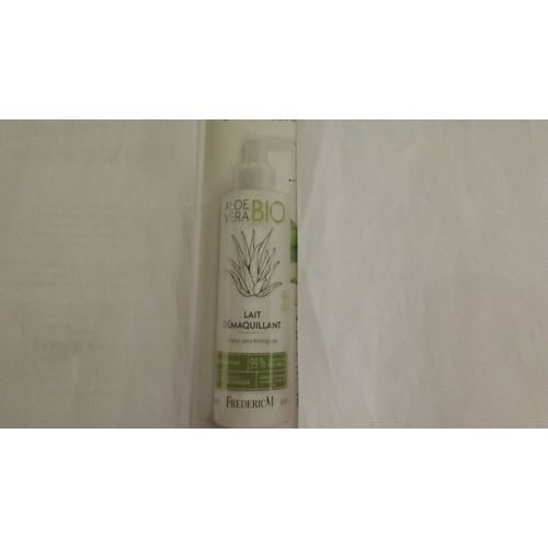 Lait Démaquillant À L'Aloe Vera Bio 