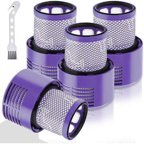 Filtre Pour Dyson V10,Filtre Aspirateur Pour Dyson Sv12,Accessoires Pour Dyson Cyclone V10 Animal/V10 Absolute/V10 Motorhead/V10 Total Clean/Sv12,Pièce Pour Aspirateur #969082-01(4[SSE7110300]