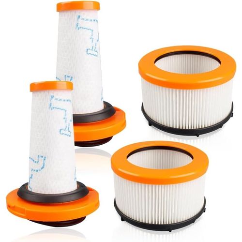 Filtre D'Aspirateur Pour Rowenta X-Force Flex 9.60 Et X-Nano Essential Rh20Xx Rh2078 Rh2037 Rh2038 Rh2039 Rh20C2, 2 Filtres Mousse + 2 Filtres Moteur Pour Zr009010, Zr009012[SSE7113021]