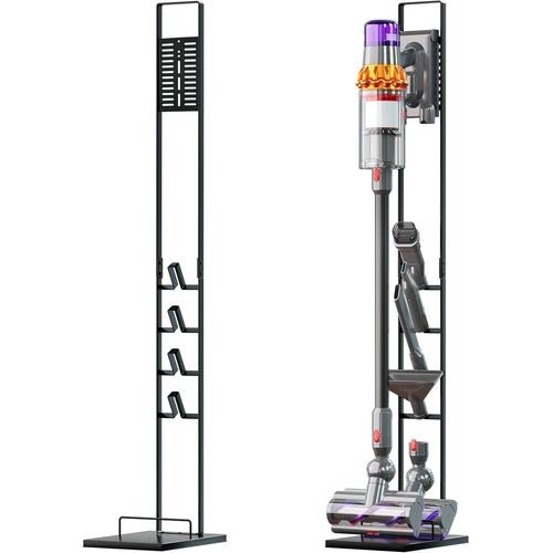 Support D'Aspirateur Compatible Avec Dyson V15 Detect Absolute, V15 Detect Complete, V6 Aspirateur À Batterie, Aspirateur À Main Gris Foncé[SSE7113088]