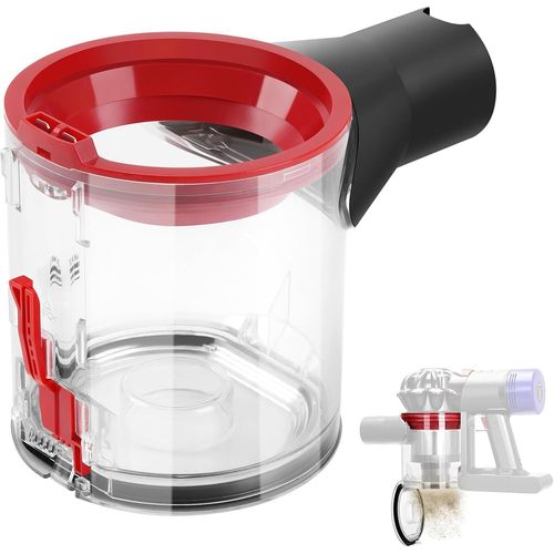 Collecteur De Poussière Transparent De Qualité Supérieure Pour Dyson Accessoires Aspirateurs V7/V8, Pièces Détachées Pour Dyson - Surveillez La Saleté En Toute Facilité[SSE7112082]