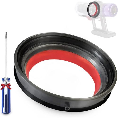 Bague D'Étanchéité Fixe Pour Dyson V12 Detect Slim / V12 Digital Slim /V10 Slim / Sv18 / Sv20 / Sv30 Aspirateur Rechange Accessoires, Poubelle À Poussière Fixes Avec Tournevis Torx[SSE7111878]