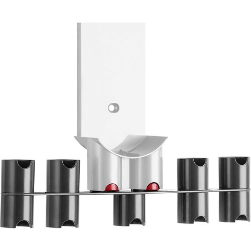Support D'Accessoires Premium, Sh0602, Compatible Avec Dyson V7 V8 V10 V11 V12 V15, Porte-Accessoires Pour Aspirateurs - Largeur 362Mm - Gris[SSE7112107]