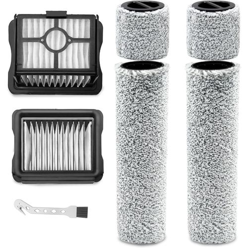 Brosse À Rouleau + Filtre Pour Eureka New630 Aspirateur Pièces De Rechange, Ensemble D'Accessoires 2 Rouleaux De Brosse + 2 Filtres[SSE7110908]