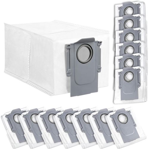 Lot De 14 Sacs D'Aspirateur Pour Roborock Saros 10R / Q Revo / Qrevo Pro / Qrevo Maxv / Qrevo Curv / Qrevo Master / S8 Maxv Ultra / S8 Max Ultra - 2,7 L - Pièces De Rechange[SSE7110679]