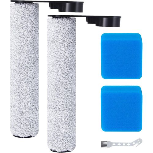 Brosse À Rouleau Et Filtre Pour Aspirateur Jonr Ed12, Pour Aspirateur Sec Et Humide Eureka New430, Pièces De Rechange Avec 2 Rouleaux De Brosse, 2 Filtres, 1 Brosse De Nettoyage[SSE7111506]