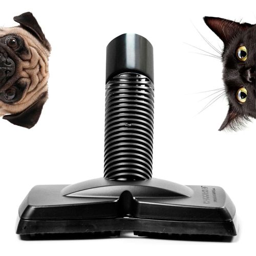 Brosse Aspirateur Poils Animaux | Embout Universel 32¿38 Mm Pour Tapis, Canapé, Voiture | Accessoire Aspirateur Chien & Chat | Tête Remplaçable & Nettoyage Facile Sans Statique[SSE7111056]