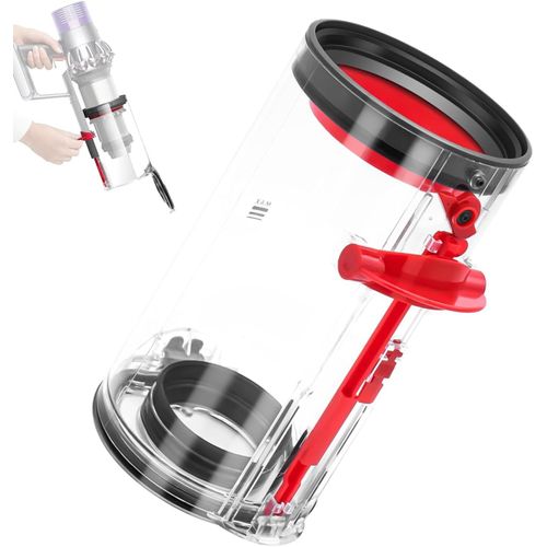 Reservoir De Poubelle Pour Dyson V10 Sv12 Absolute/Animal Aspirateur, Bac À Poussière Pièces Détachées No.969509-01[SSE7114900]
