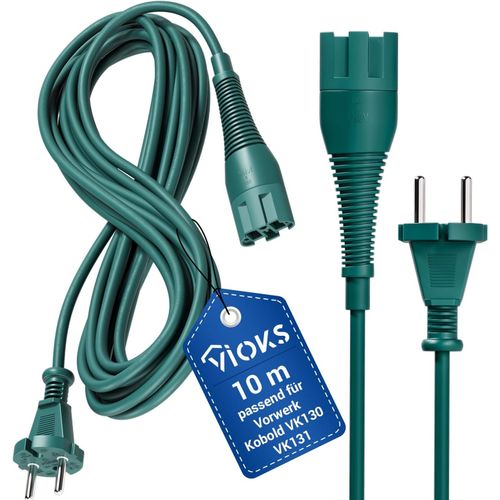 Câble D'Alimentation De Rechange De 10 M Pour Aspirateur À Main Vorwerk Kobold Vk 130 Vk 131[SSE7115393]