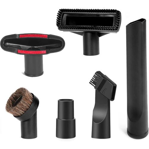 Lot De 6 Accessoires Pour Aspirateur, Calibre 32-35 Mm, Accessoires Pour Aspirateur Henry Shark Hoover, Kit De Nettoyage, Adaptateurs De Tuyau D'Aspirateur Universels, Brosse En Cr[SSE7115445]