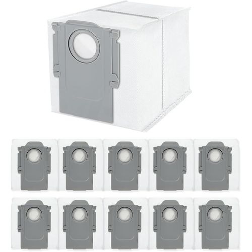 Lot De 12 Sacs À Poussière De Rechange, Compatibles Avec Aspirateurs Robots Roborock Qrevo Pro/Qrevo Maxv/Qrevo Master, Accessoires De Remplacement Pour Sacs À Poussière Grande Cap[SSE7114706]