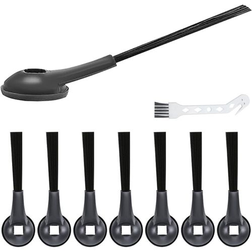 Pièces De Rechange De Brosse Latérale Pour Shark Ai Ultra 2-En-1 Robot Aspirateur Auto-Vide Rv2600Wseu / Rv2500Seu, Accessoires Brosse Rotative À 360 Degrés Avec Brosse De Nettoyag[SSE7113587]