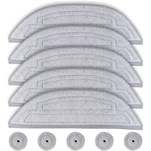 (10 Pièces) S8 Maxv Ultra Tampons De Vadrouille Pour Roborock S8 Maxv Ultra, S8 Max Ultra Robot Vacuum, Tampon De Vadrouille Vibrarise Avec Modules De Vibrations Soniques Doubles[SSE7113993]