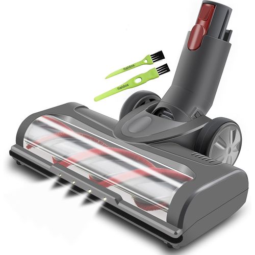Brosse Électrique Motorisée Compatible Pour Dyson V7 V8 V10 V11 V15, Avec Lumière Led Avec Rouleau Adapté Pour Tapis, Parquet Et Tous Sols[SSE7114268]