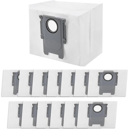 Lot De 14 Sacs À Poussière Pour Aspirateur Roborock S7/S7 Maxv Ultra/S7 Plus/Q7+/Q7 Max+/S8/Q5+/Kit D'Accessoires De Rechange Jetables Pour Aspirateur[SSE7113850]