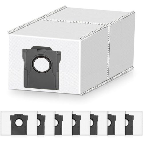 Lot De 8 Sacs D'Aspirateur Pour Robot Aspirateur Dreame D10 Plus Gen 2 / L10S Plus, 4 L, Grande Capacité, Accessoires[SSE7114285]