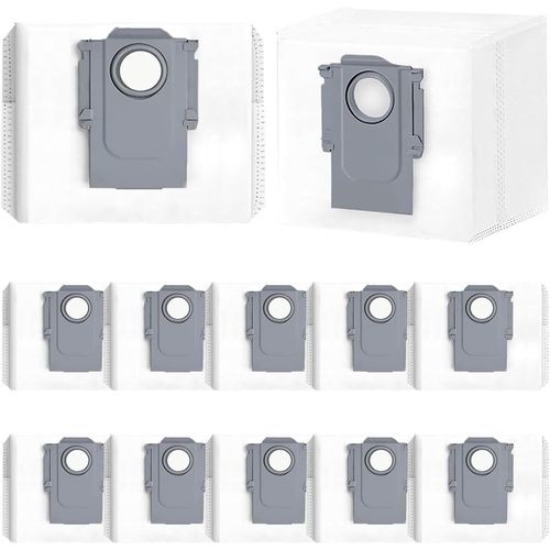 12 Sacs À Poussière Accessoires Pour Roborock Q8 Max /Q8 Max+ /Q7 Max /Q7 Max+ /Q5 Pro /Q5 Pro+ /Q5 Max+ /S8+ /S8 Pro Ultra /S7 Max Ultra /S7 Maxv Ultra /S7 Pro Ultra, 3L Grande Ca[SSE7113683]