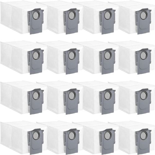 16 Sacs À Poussière Accessoires Pour Roborock Saros 10R /Qrevo Curv/Qrevo Edge /S8 Maxv Ultra /S8 Max Ultra/Q Revo/Qrevo Pro/Qrevo Maxv/Qrevo S/Qrevo Master/Qrevo Slim, 3L Sacs[SSE7113681]