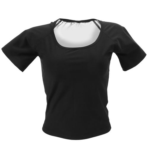 T-Shirt De Sudation Pour Femme, Vetement De Sport Amincissant Et Amincissant, Ideal Pour Le Sauna (S/M)