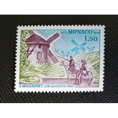 Timbre Monaco Y T 1177 "Don Quichotte" De Jules Massenet 1979 (040709 )