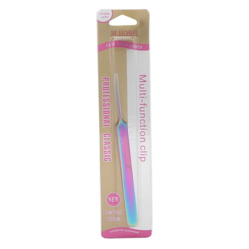 Pince A Epiler Multifonctionnelle Pointue En Acier Inoxydable Pour Extensions De Cils 