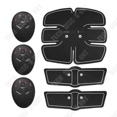 Instrument D'entraînement Abdominal - Td® - Ems - Autocollant Musculaire - Usb Rechargeable - Pliable