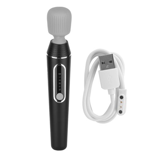 Masseur Electrique Sans Fil 5 W, Rechargeable Par Usb, Pour Les Lombaires, Les Epaules Et Le Cou, Noir