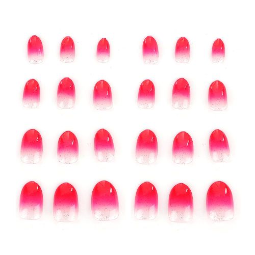 Lot De 24 Faux Ongles Detachables, Couverture Complete, Mains Artificielles, Decoration De Manucure, 1# 