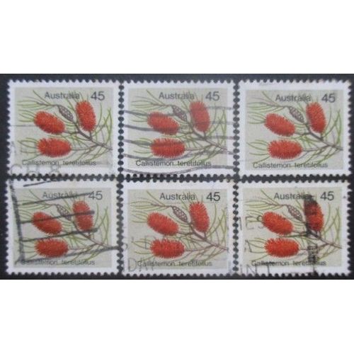 Australie N°577 X 6 Oblitéré