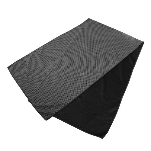 Serviette Rafraichissante Respirante Pour Le Sport, Ideale Pour La Course A Pied, Le Jogging, Gris Fonce