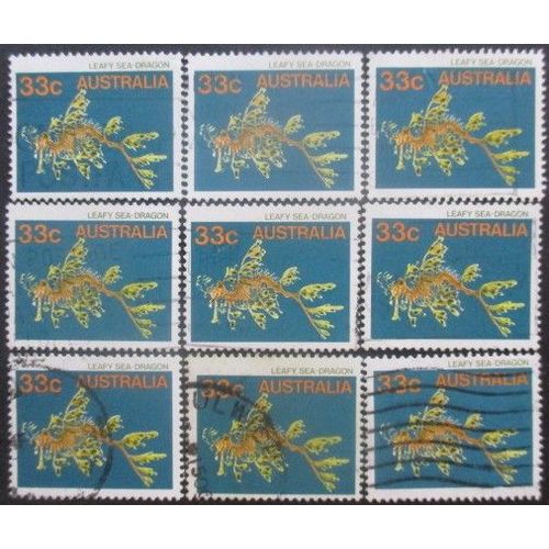 Australie N°899 X 9 Oblitéré