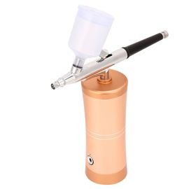 Kit de compresseur d'air avec pulverisateur d'oxygene et aerographe hydratant pour le visage (Or, UE)