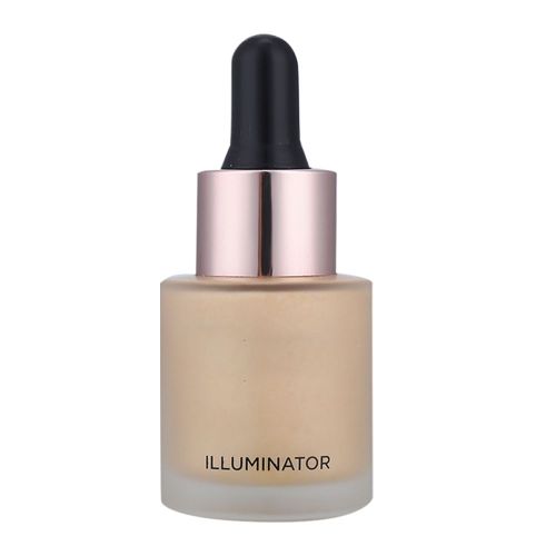 Fond De Teint Liquide Surligneur Paillete, Illuminateur De Teint Pour Le Contour Du Visage, Maquillage 01#Shine 