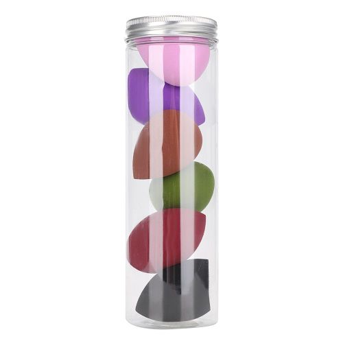 Lot De 6 Houppettes De Maquillage Double Usage, Souples Et Elastiques, Pour Fond De Teint Et Poudre 