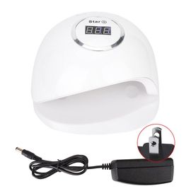 Lampe Uv Intelligente Indolore De 80 W Pour Sechage De Vernis A Ongles (Prise Americaine) 