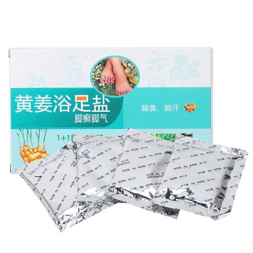 Sel De Bain De Pieds Au Gingembre, Poudre De Bain De Pieds, Sel De Bain De Pieds Bactericide Pour Soulager Les Demangeaisons 