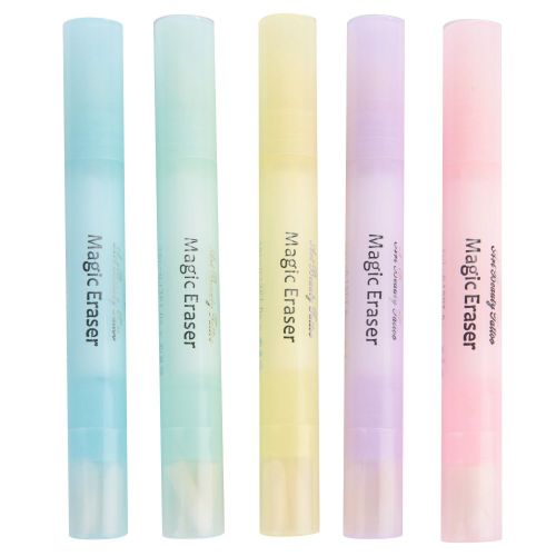 Lot De 5 Stylos De Retrait De Vernis A Ongles Pour Manucure, Correcteur D'erreurs Avec 3 Embouts De Rechange 