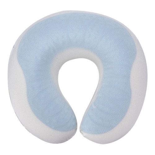 Oreiller de voyage professionnel portable en gel de couchage en forme de U, repose-nuque, support de tete