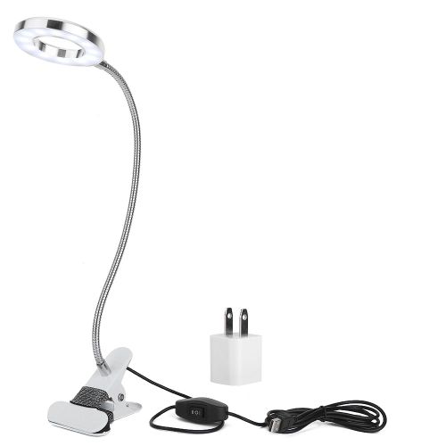 Lampe De Table Pliable Pour Tatouage Semi-Permanent, Usb, Ideale Pour Les Soins Des Yeux
